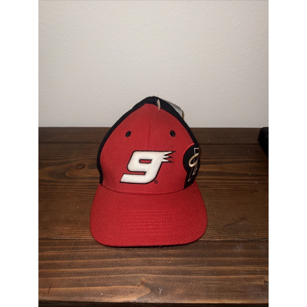 Budweiser Hat Cap Fitted Mens One Size Red NASCAR Racing Kasey Kahne 9 Chase